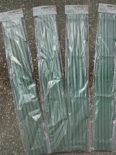 4 x  GREEN PLASTIC 5ft x 40cm