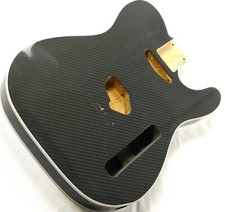Tele Guitar Body 3pcs North American Alder Carbon Fiber Veener ≦ 2.55kg
