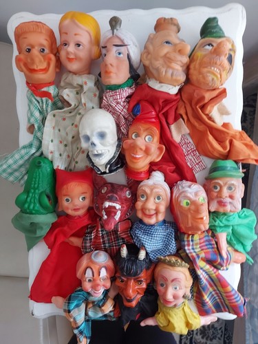 Hand puppets punch judy - hand,