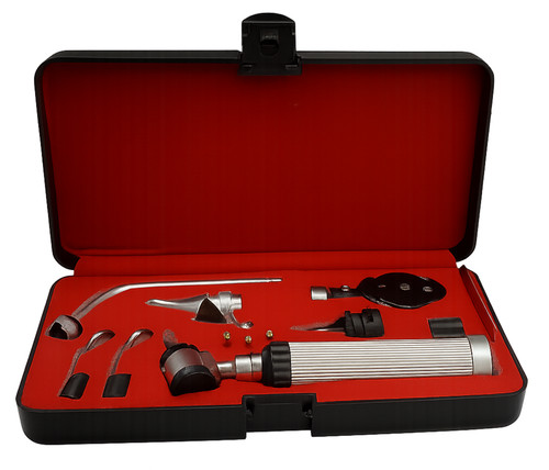 Black otoscope ophthalmoscope - black,