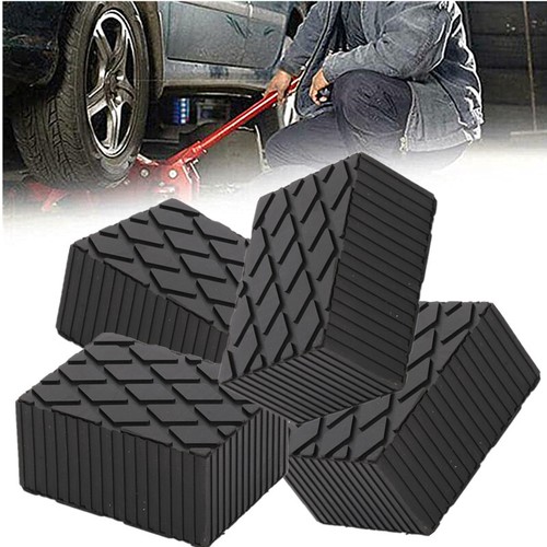Jacking beam rubber support - jacking,
