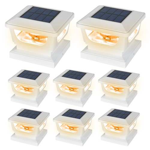 Led solar powered deck - 2-8x,