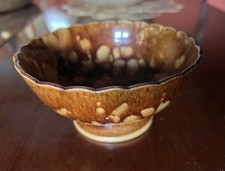 Scottish Treacle Glazed Bowl Kirkcaldy Pottery 19th Century