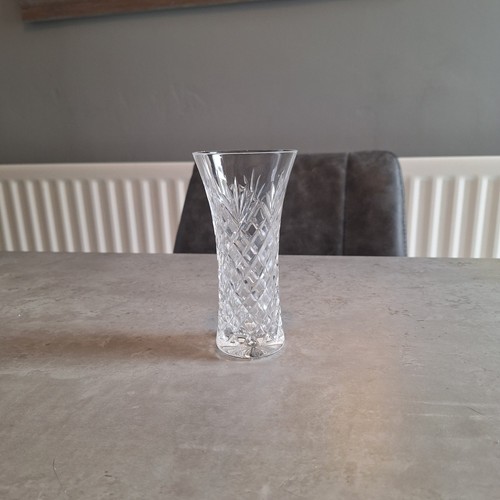 Vintage stuart crystal bud - stuart, 6"