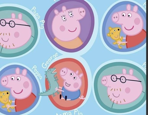 Peppa pig cotton 1 5m - peppa, x