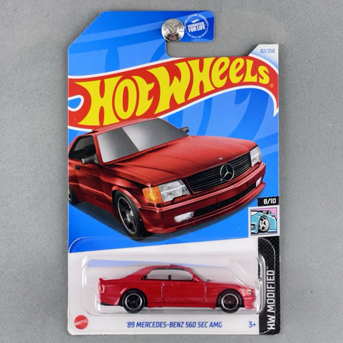 Hot wheels mercedes benz - hot, '89