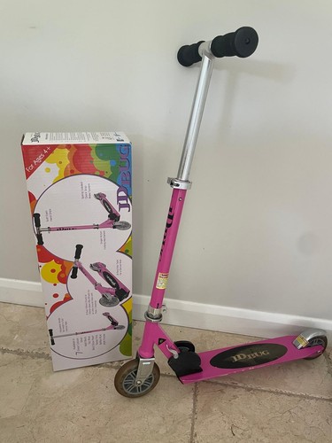 Bug pink folding scooter - jd,