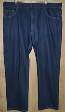 Mantaray Mens 42R Blue Denim Straight Fit Jeans - 42W 32L