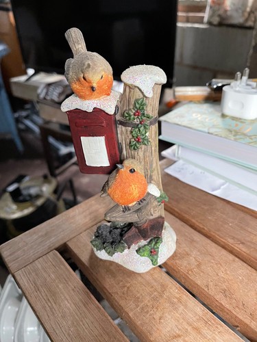 Christmas robin ornament - christmas,