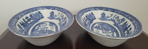 Johnson bros blue white - johnson, &