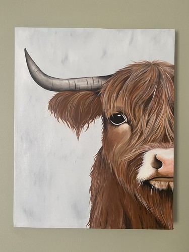 Original highland cow - original,