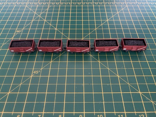 Peco gauge coal wagons - gauge,