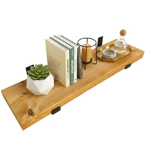 Wooden board wall shelf - board,