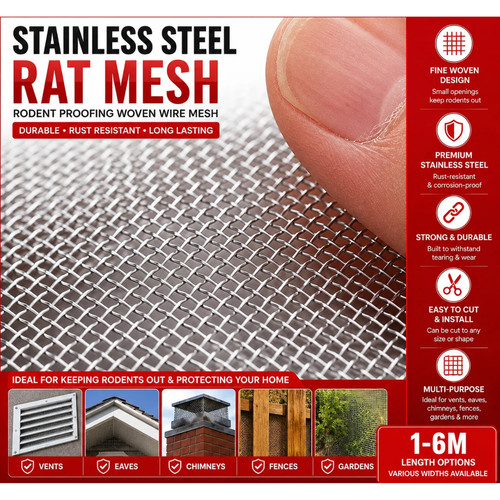 Stainless steel rat - stainless,
