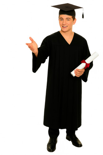 Adults graduation gown - graduation, &