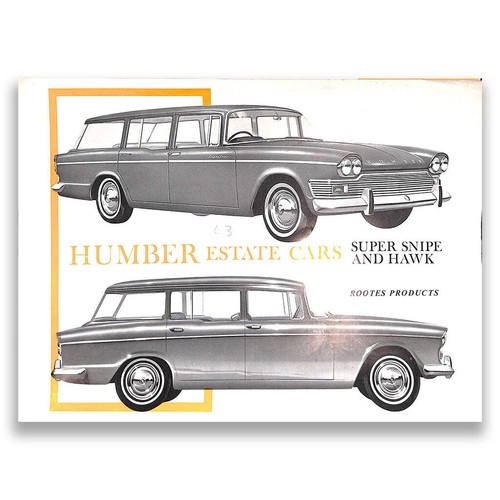 Humber estate cars super - estate,