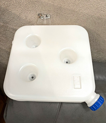 10l plastic water canister - plastic,