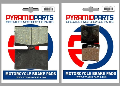 Front rear brake pads - brake, (2