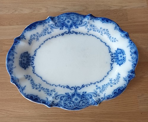 Antique pottery tunstall - antique,