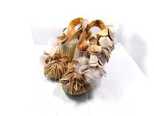 Irregular Choice Firefly White Frill Fringe Heels Shoes Size 6