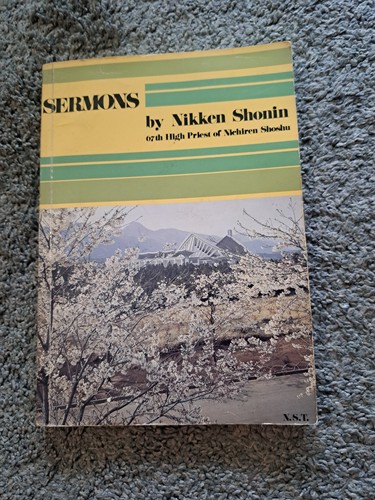 Sermons nikken shonin - sermons,