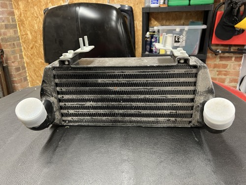 Black front mount intercooler - mount,