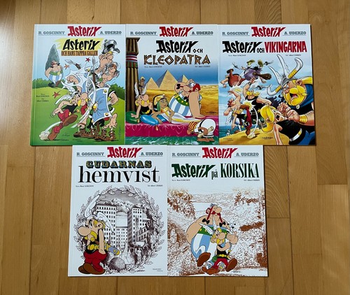 Asterix swedish comic - swedish,