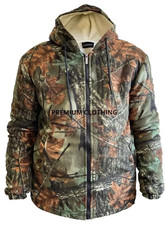 Mens Camo Padded Jacket Warm