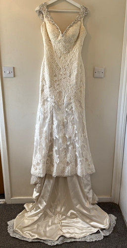 Maggie sottero lace wedding - sottero,