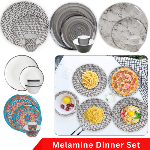 Melamine dinner set - melamine, piece