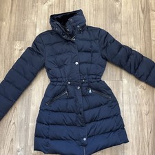 Navy Zara Women's Down Jacket