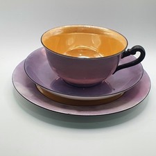 Vintage Phoenix China Made in Czechoslovakia  Trio Cup &Saucers