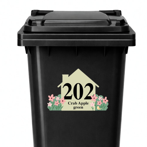 Personalised wheelie bin - wheelie,