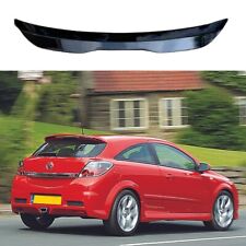 Vauxhall Astra H VXR OPC 2005-2010 Gloss Black Spoiler Extension Rear Wing Lip
