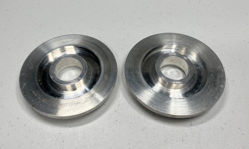Billet lowering spring caps - spring,
