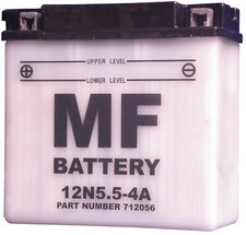 Battery (Conventional) for 1978 Kawasaki KH 400 A5 (3 Cylinder) NO ACID
