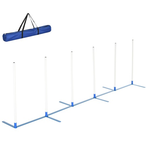 Dog agility kit weaves - kit,