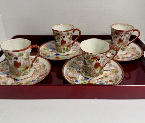 Piece vtg tea cup saucers - vtg,