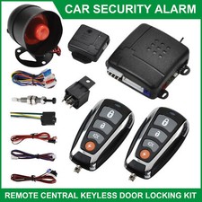Car Alarm Auto Remote Control Central Locking Door Lock Kit Keyless Entry System