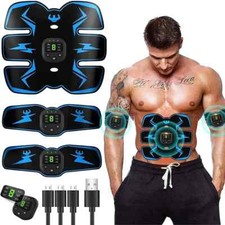ABS Stimulator Abdominal Muscle Training Toning Belt EMS Trainer Fitness Belt