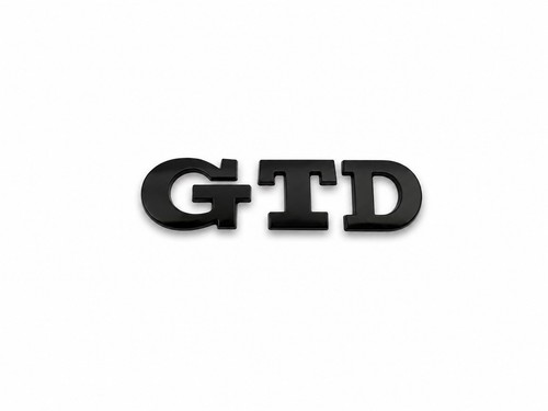 Gtd rear boot - rear, badge