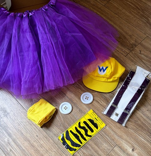 Wario costume kit with - costume, tutu
