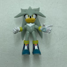 Sonic The Hedgehog Silver Mini Action Figure 2.5"-3" Inch Jakks Loose Toy