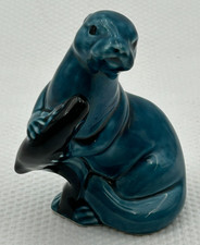 Poole Pottery Otter With Fish