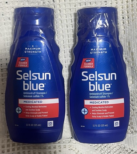 Selsun blue medicated maximum