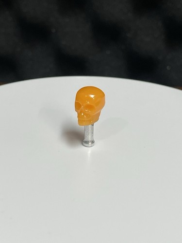 Skull bicycle brake cable end
