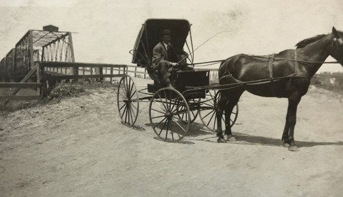 Rppc horse drawn - rppc,