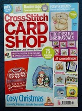 Cross Stitch Card Shop Issue 98 ~ Christmas ~ Owls, Squirrels, Bears, Penguins