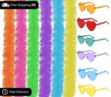 6 PCS Multipack Feather Boas