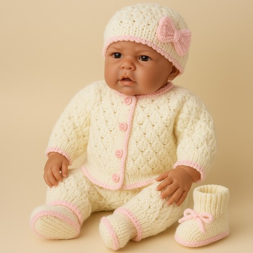 Baby knitting pattern - baby, 4